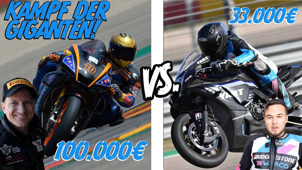 Kann ich mit einem 100.000€ Motorrad mithalten? | R1-Vergleich | Michi Motorsport | Matthias Meindl