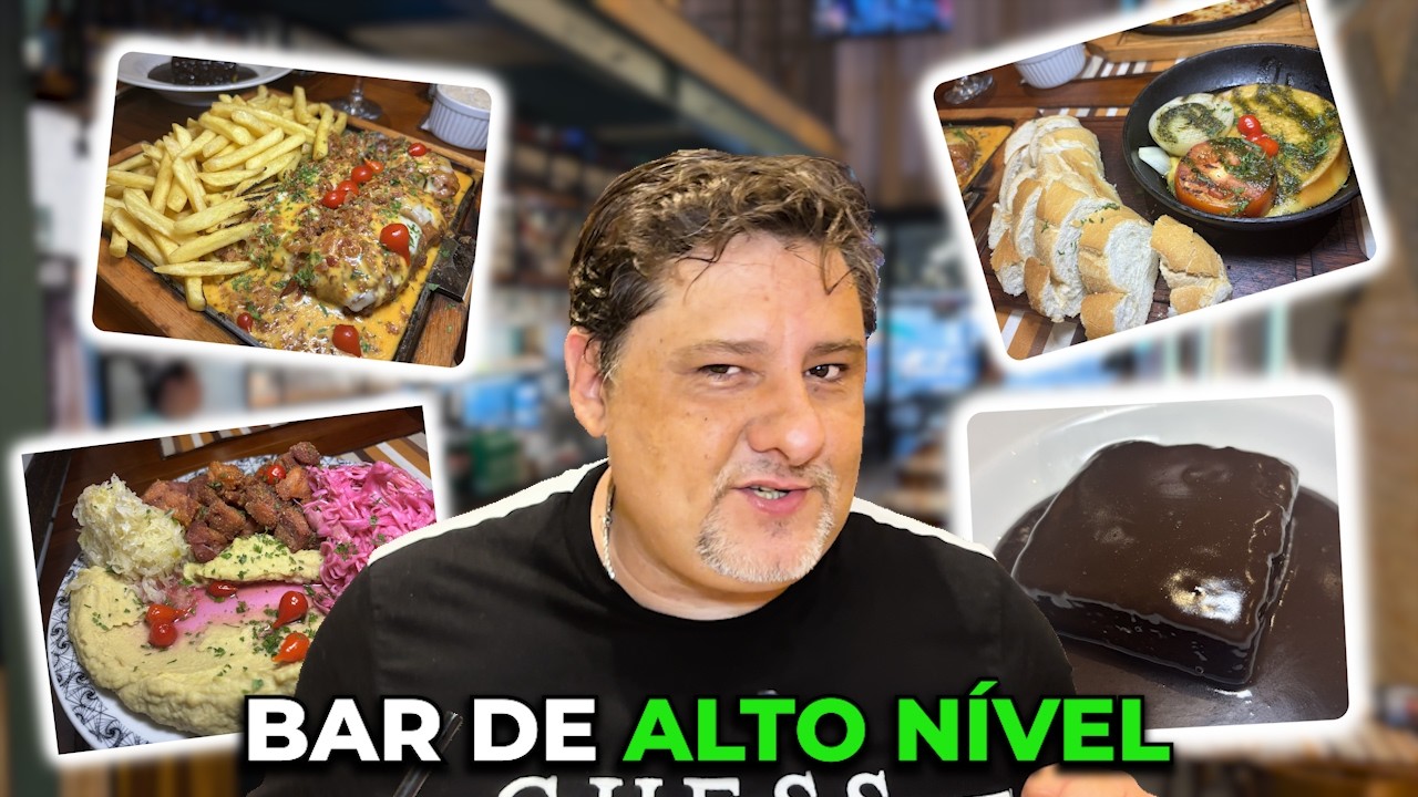 Fui ao Botecagem Ramalho 🍸 | O Bar Mais Elegante de São Vicente?