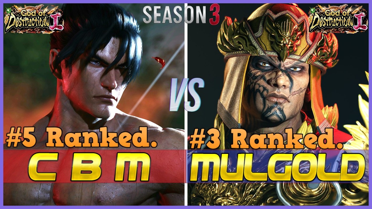 T8 S3 ▰ CBM (#5 Ranked Jin) vs MULGOLD (#3 Ranked Fahkumram) ▰ Tekken 8 High Level Gameplay