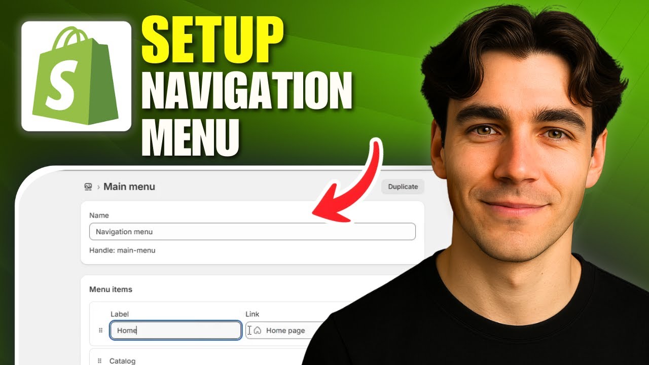 How To Set Up Navigation Menu On Shopify (Tutorial 2026)
