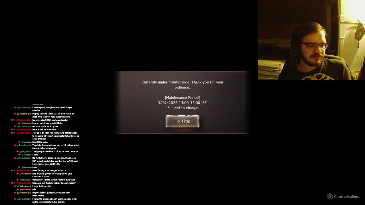 Summon + Grinding Stream Until Maintenance - short stream