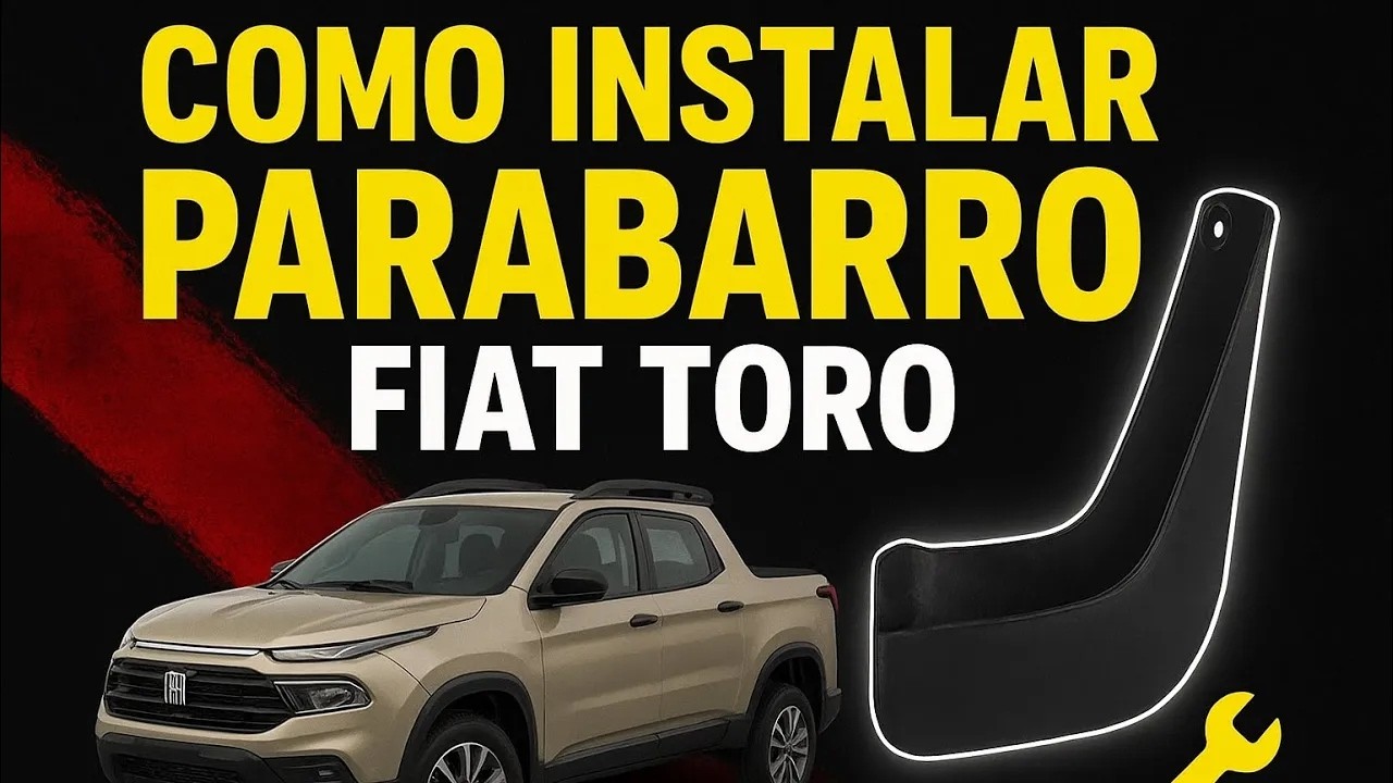 VEJA ESSA INSTALAÇÃO DE PARABARRO NA FIAT TORO | D.I.Y