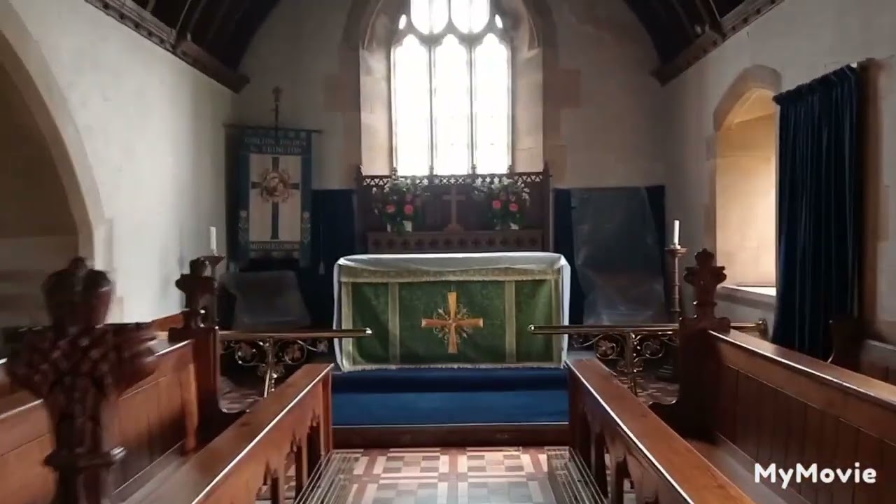 Church of St Edward Chilton Polden Somerset . Mucker Movies