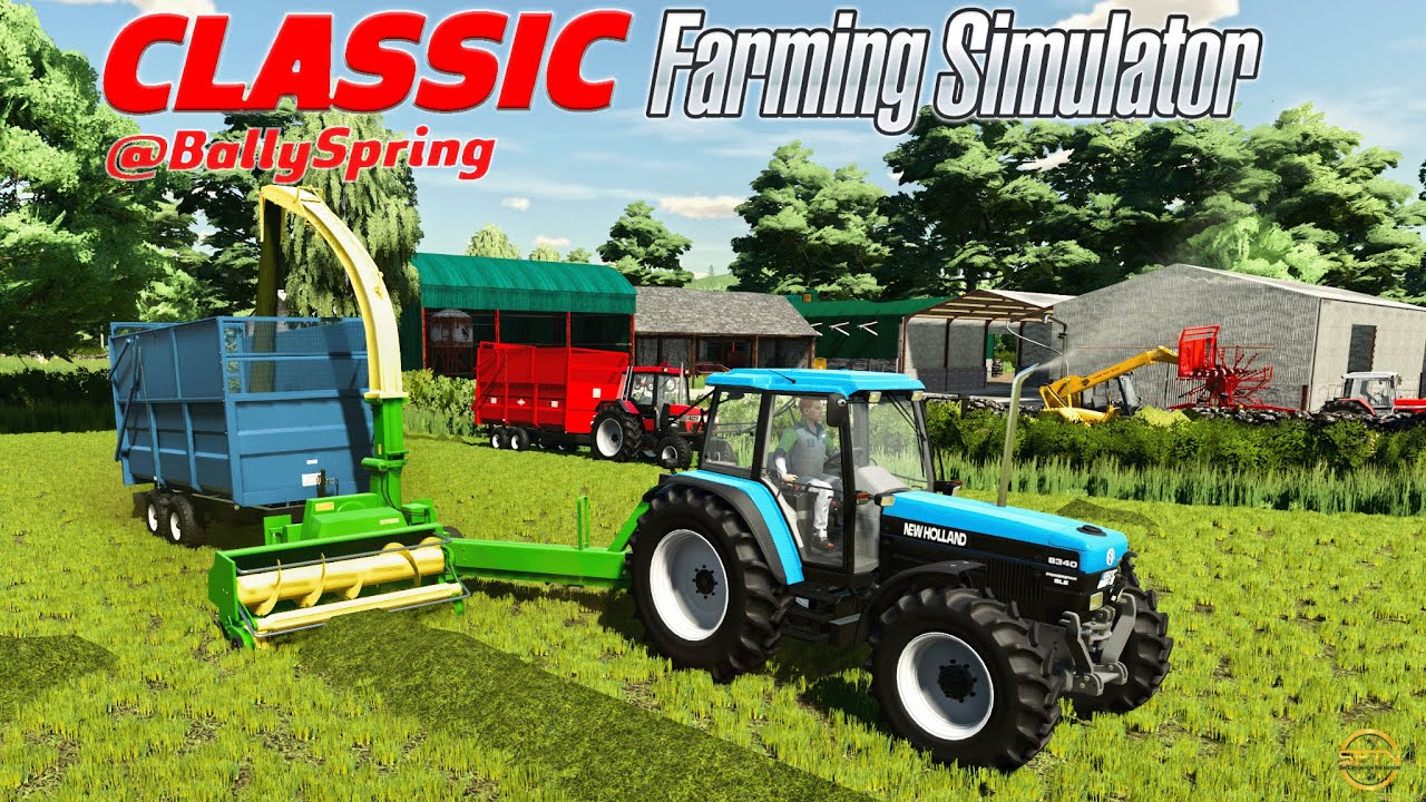 Фермерство 90-х годов на BallySpring | Farming SImulator 22 — отмотайте время назад