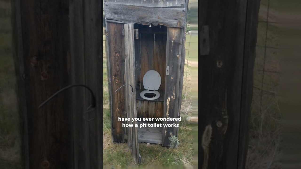 How Pit Toilet Works. #toilet  #hygiene #health #discover #discover #nature #science