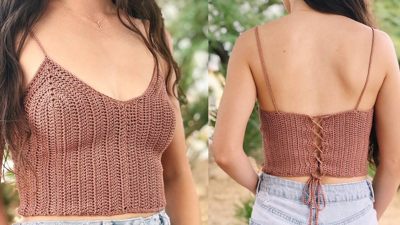 How to Crochet a Tank Top — DIY Crochet Top