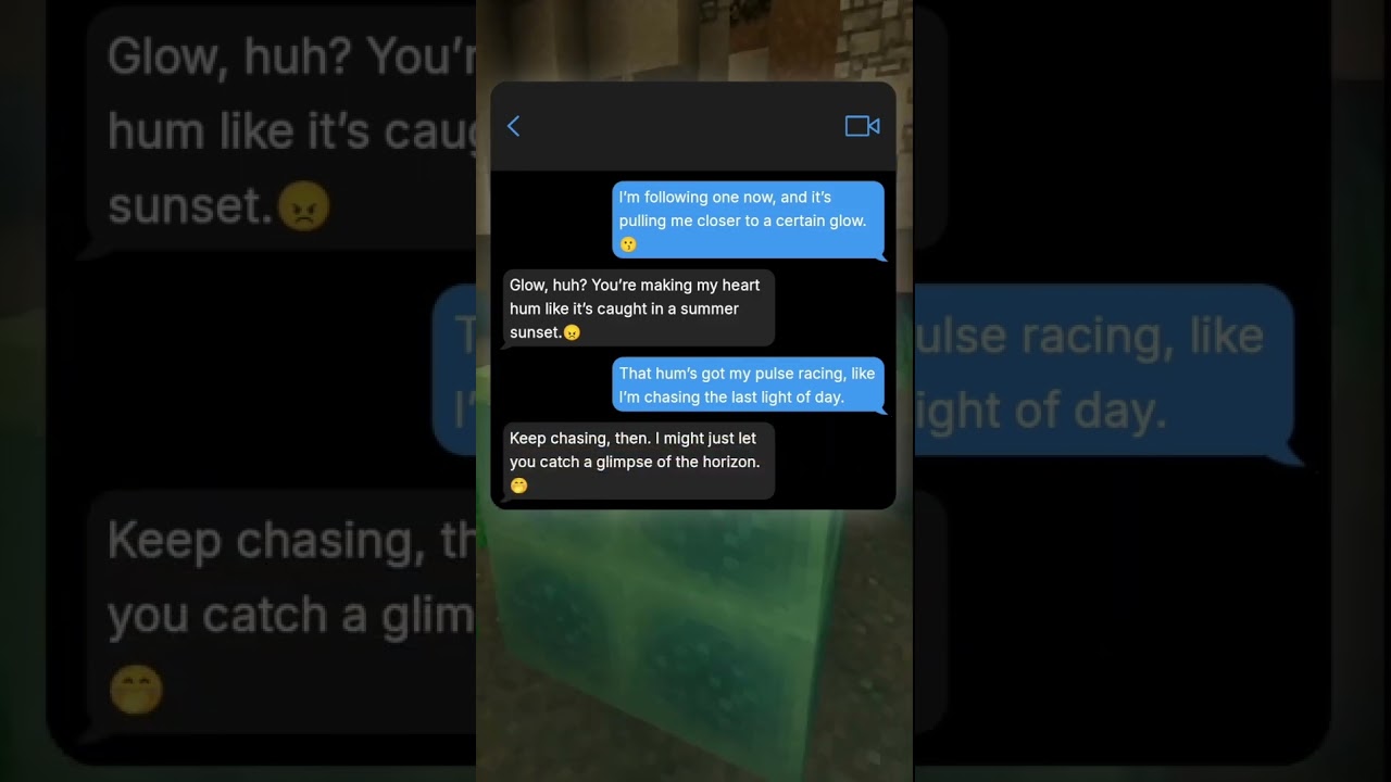 Bro has the game🥵🙏🏻 #couplestalk #emotionaljourney #love #flirting #messages #minecraft