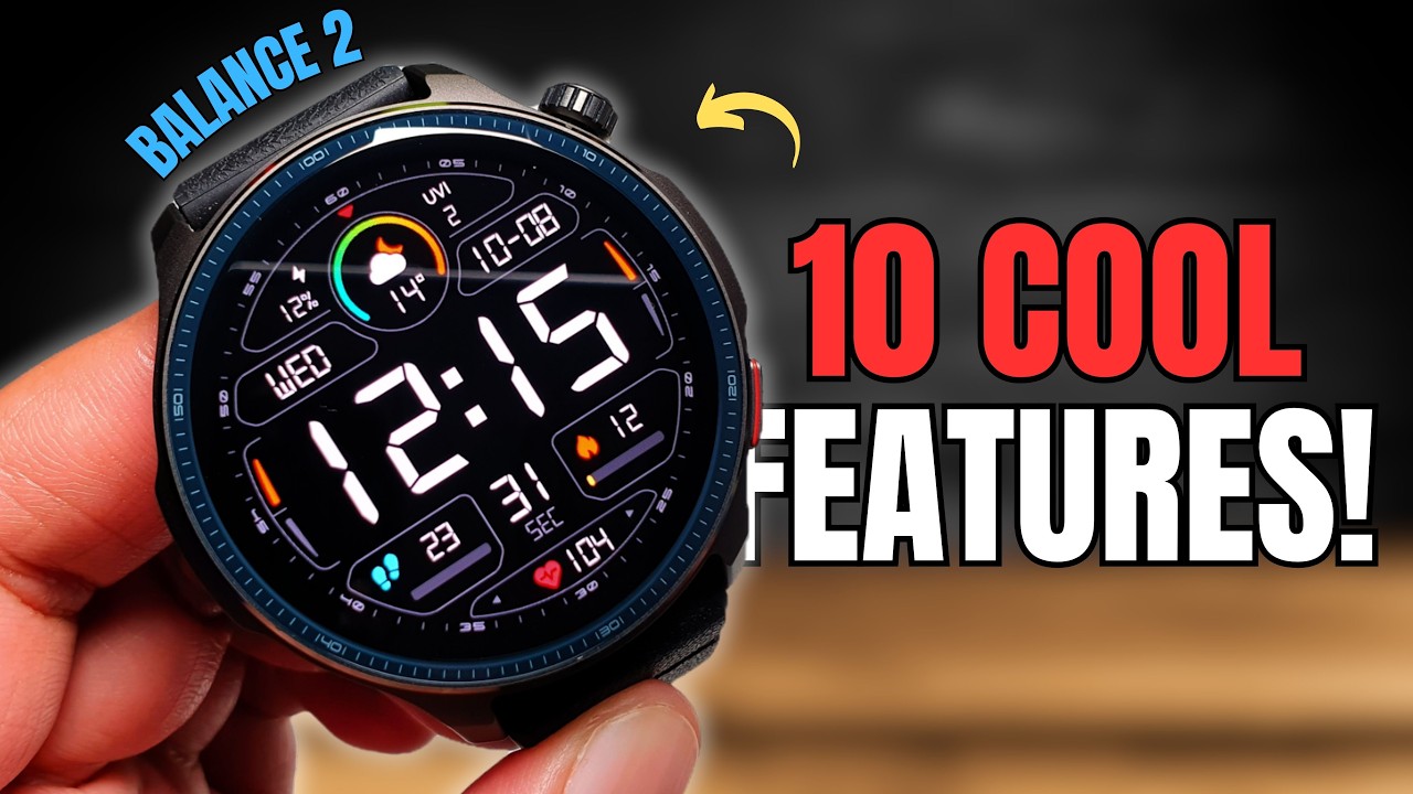 10 интересных вещей, которые можно сделать с Amazfit Balance 2!