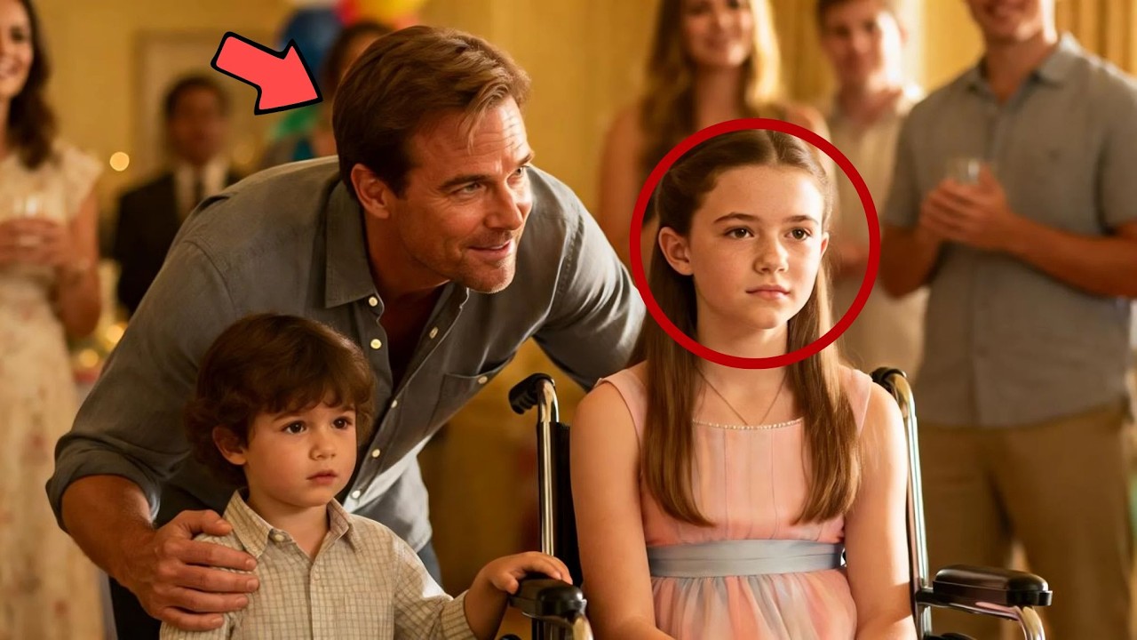 Lonely Paralyzed Girl Waited At Her Party—Then A Single Dad Approached And Asked ‘May We Join You¿’