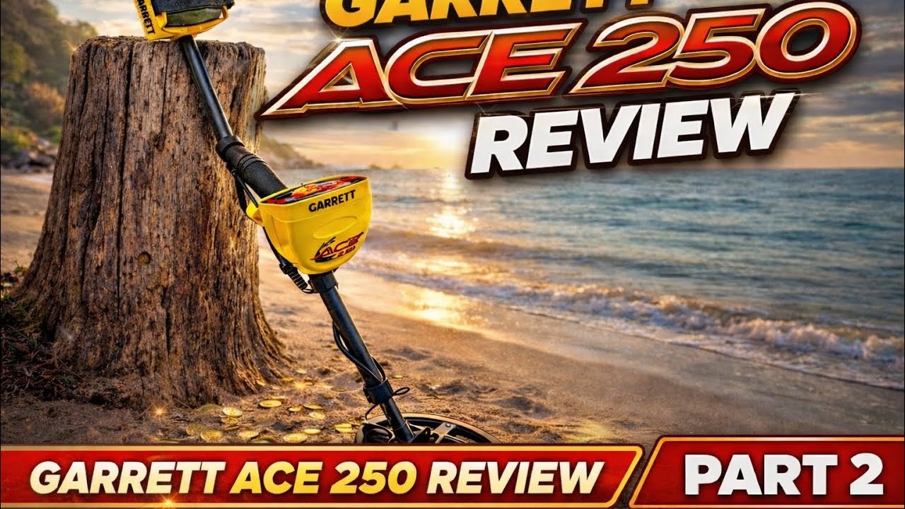 Garrett ACE 250 Review – How to use module block computer, Testing on different metals | Part 2