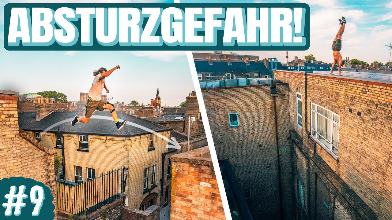 Parkour auf den D&auml;chern von Cambridge | Schlappentour 2024 - Cambridge 🇬🇧
