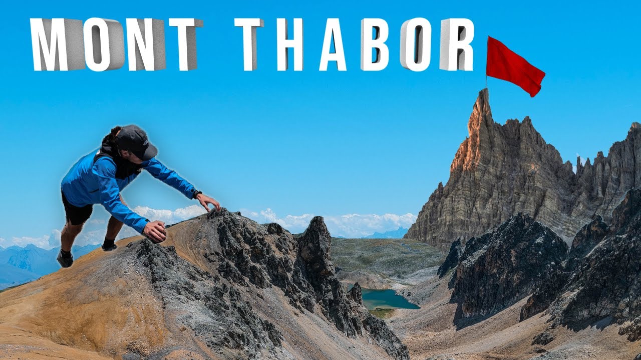 Mont Thabor 3178m ( et la batterie de ma GoPro ... Aie )