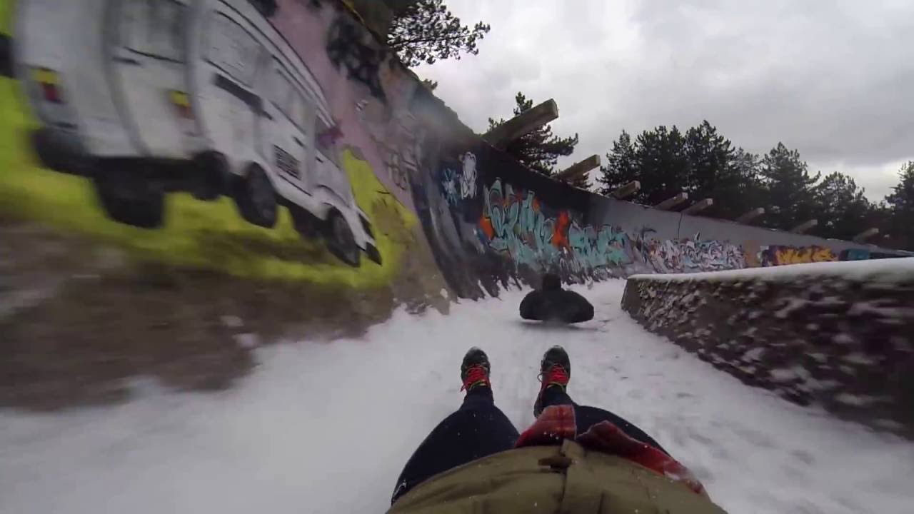 Sarajevo Sliding - Abandoned bobsled track