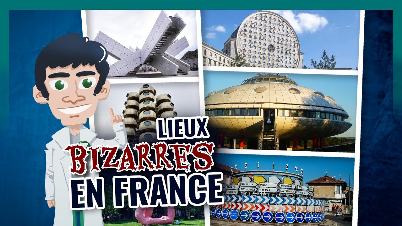 107 lieux MOCHES et très BIZARRES en France !