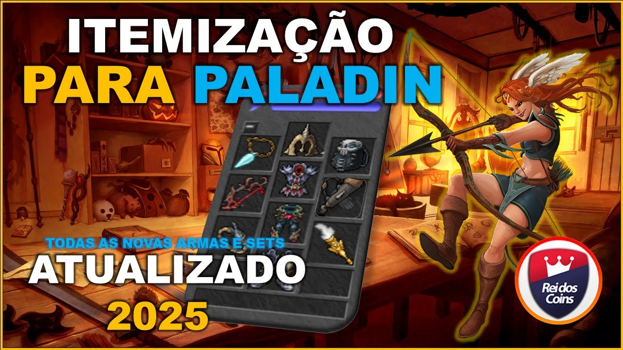 ITEMIZAÇÃO DE PALADIN ATUALIZADO 2025 COM TODOS OS ITENS NOVOS ATE O MOMENTO