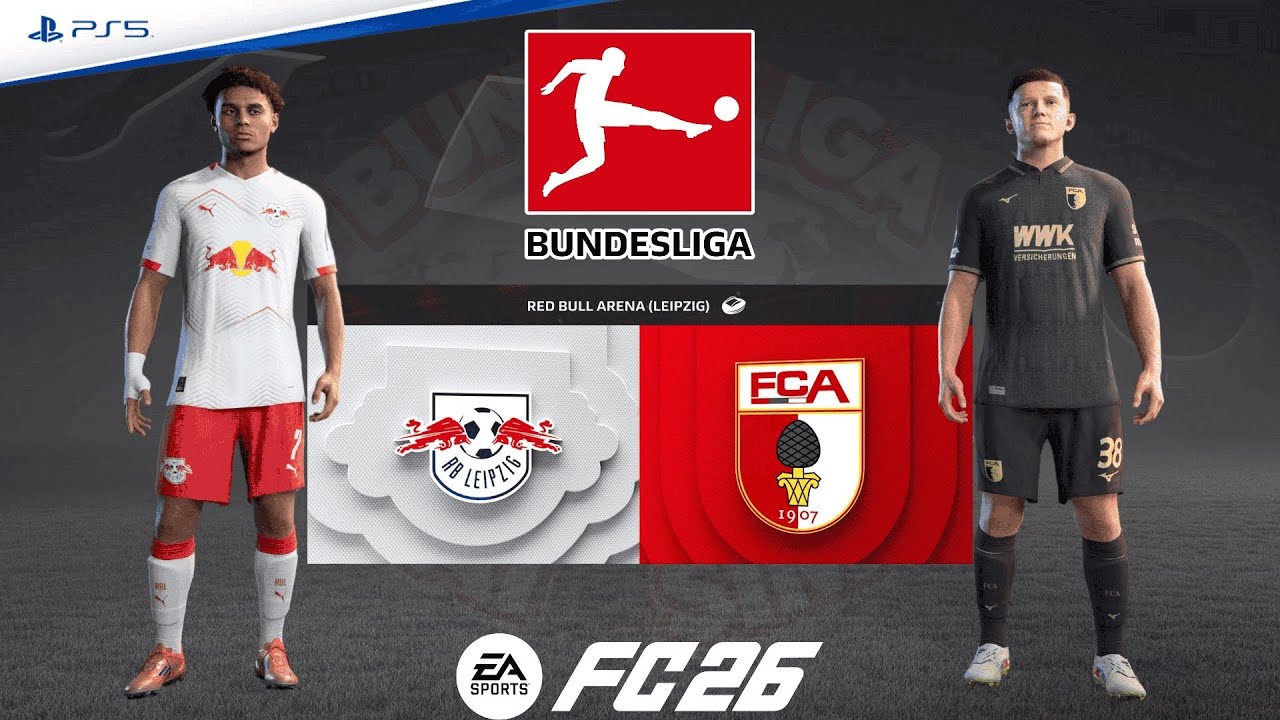 RB Leipzig v Augsburg | Bundesliga 25/26 Matchday 25 | Match Simulation | FC 26 – PS5™ [4K]
