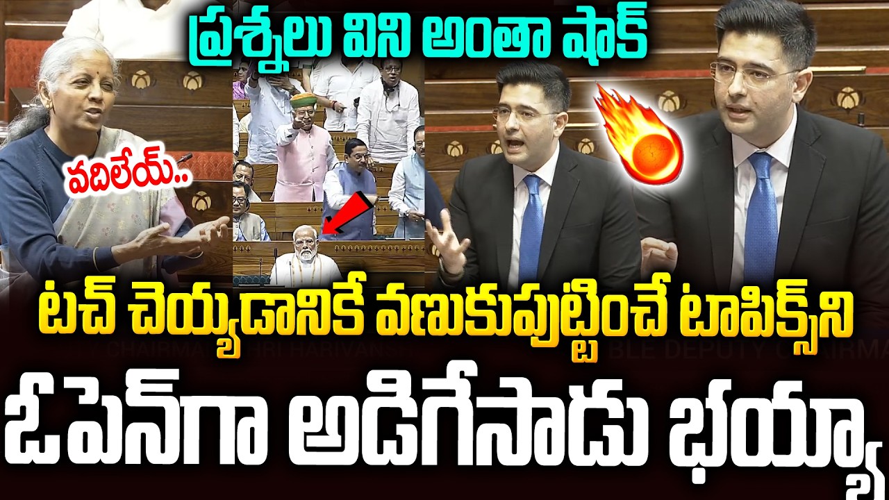 పార్లమెంట్ చరిత్రలోనే ఇలాంటి స్పీచ్ ఎవ్వరు ఇవ్వలేదు🔥🔥 #raghavchadha About Indian Economy #modi | SMP