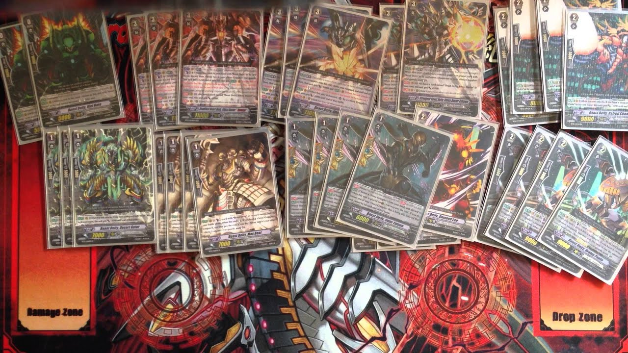 Cardfight! Vanguard - Beast Deity ethics buster extreme deck profile