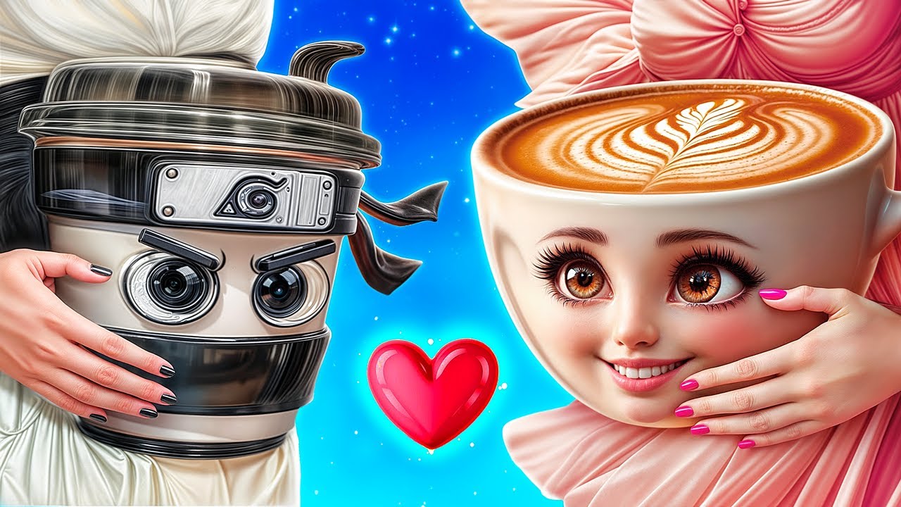 أنا اتبنوني باليرينا كابوتشينو وأساسينو! من نيرد لمشهورة تألق إيتاليان برينروت!
