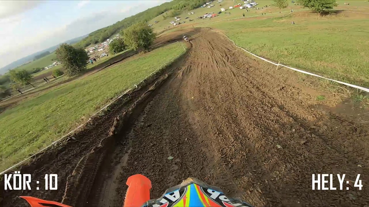 Veszprémvarsány 2019.09.08 2. Oszt 2.Futam. 3.hely. Országos Motocross Kupa
