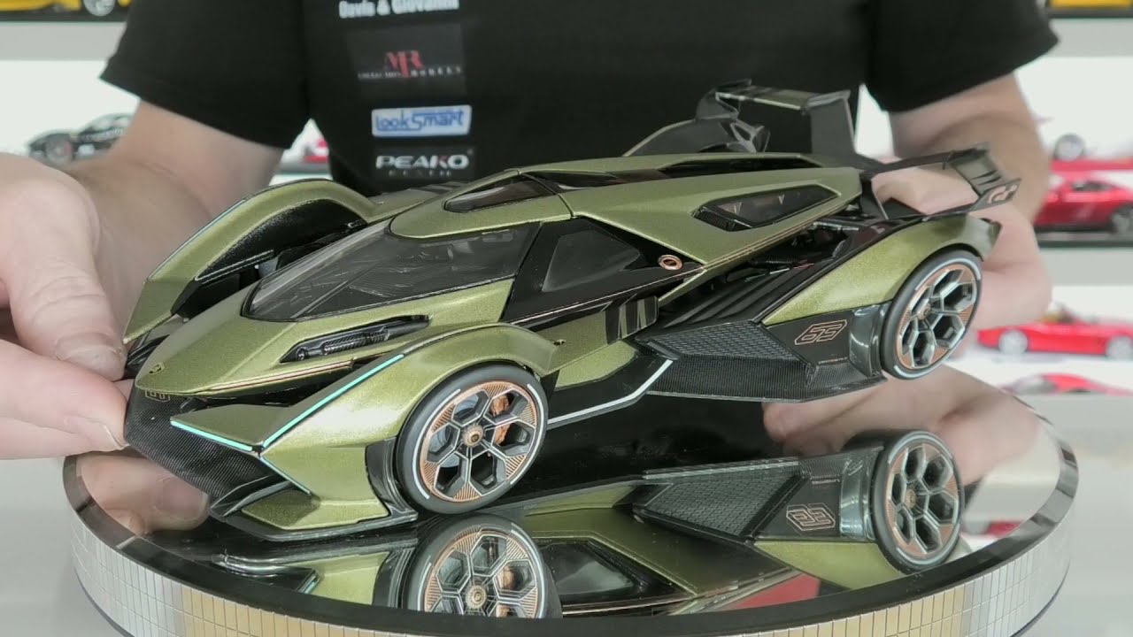 Lamborghini V12 Vision Gran Turismo 1/18 от Maisto Models — полный обзор