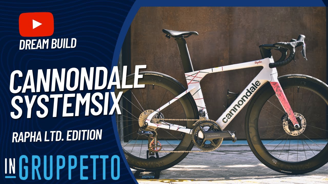 DREAM BUILD| CANNONDALE SYSTEMSIX | RAPHA | DI2 12SPEED | SWISSSIDE CARBON WHEELS | INGRUPPETTO