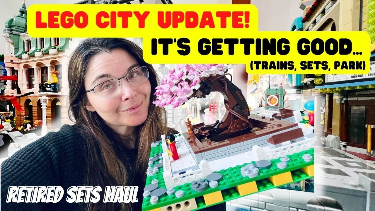 LEGO City Update, Retired Sets, Train Update... PLANS!