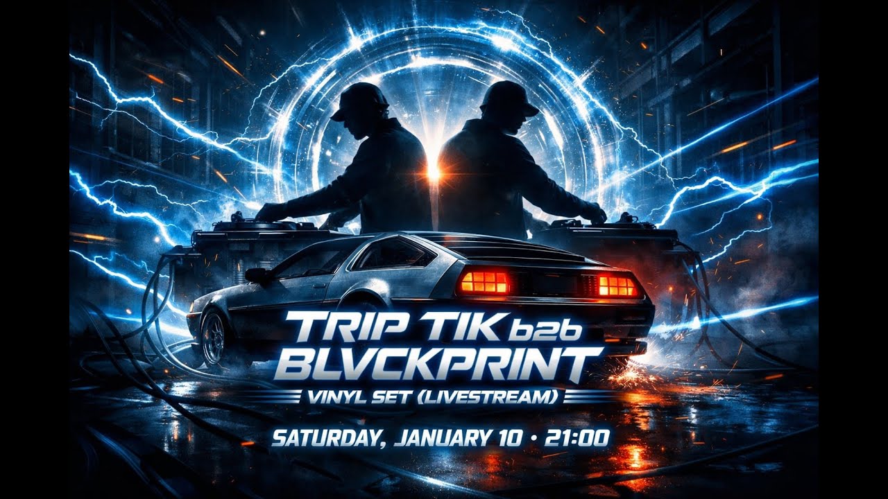 Retro House & Jumpstyle Vinyl Mix 🔥 BLVCKPRINT B2B Trip Tik (All Vinyl Set)