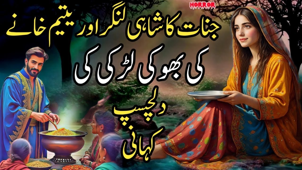 Jinnat Ka Shahi Langar Aur Yateem Khane Ki Bhooki Larki Ki Kahani | Urdu Horror Islamic Kahani