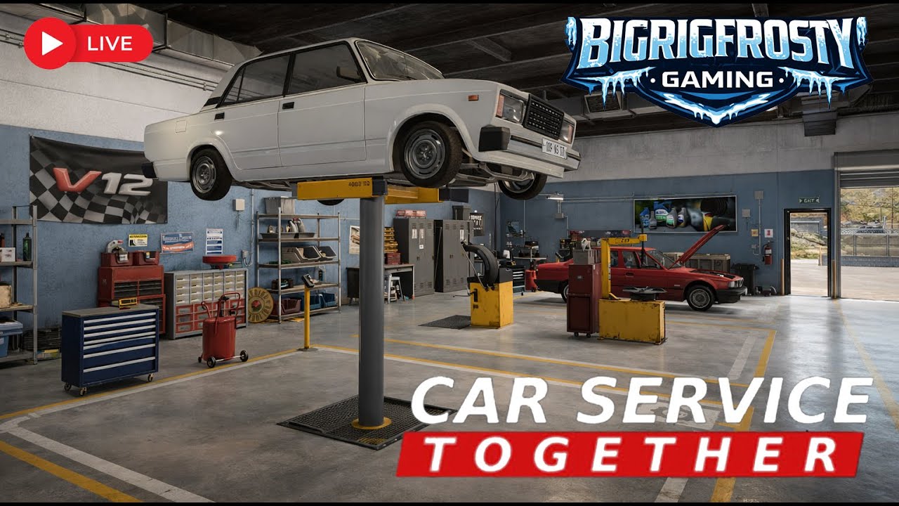 New Game! Car Service Together with Frosty and Uneek!
