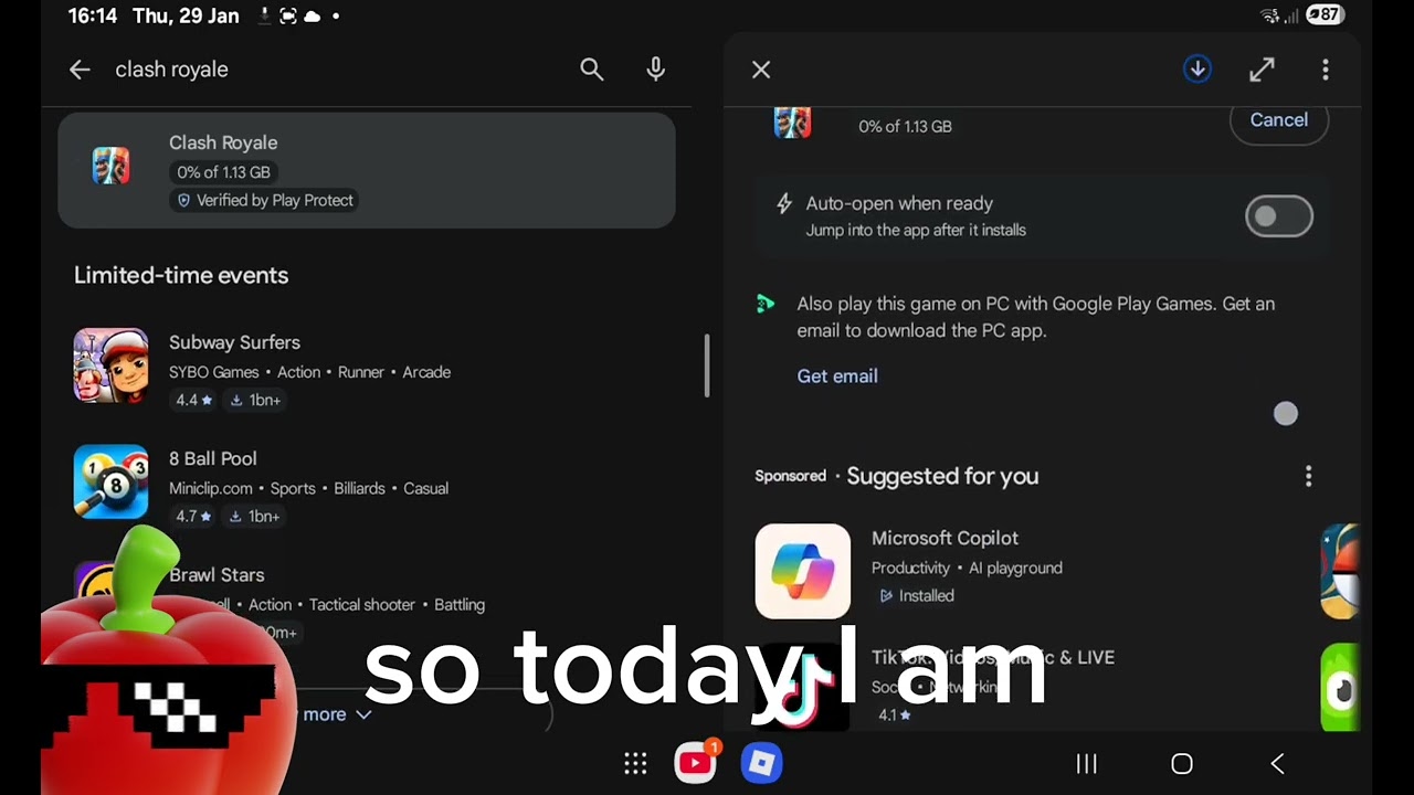 So i have done it