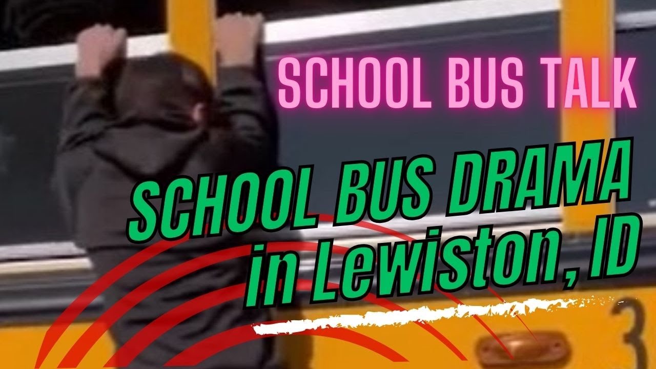 SCHOOL BUS DRAMA in Lewiston, ID #busdrivers #schoolbus #schoolbusdriver #bustalk #idaho #drama