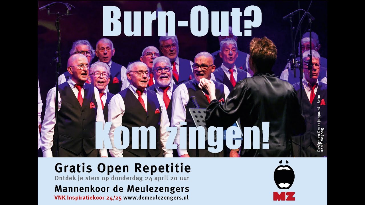 Open Repetitie 2025 van Mannenkoor de Meulezengers Venlo met een record aantal aspirant zangers!