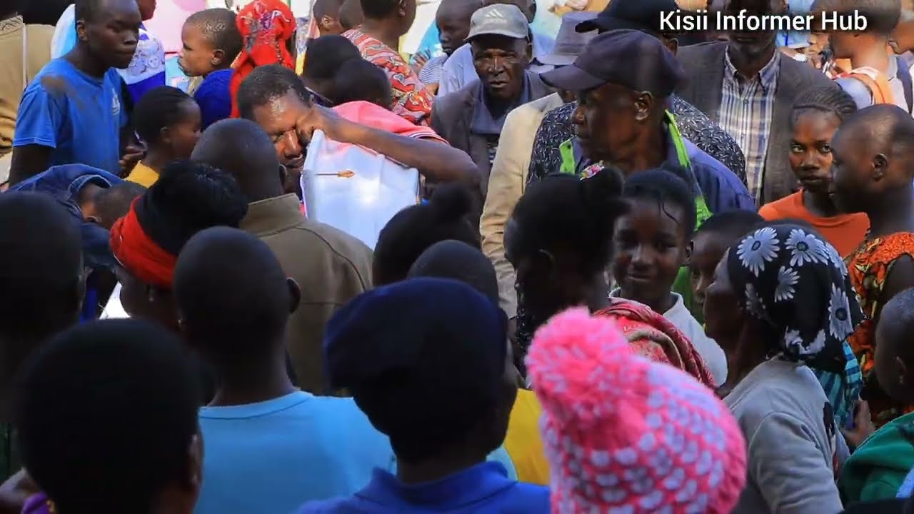 EMOTIONAL AS THE B0DY OF THE WOMAN WHO D1ED AT  KENYENYA HOSPITAL GIVING BIRTH ARRIVE HOME