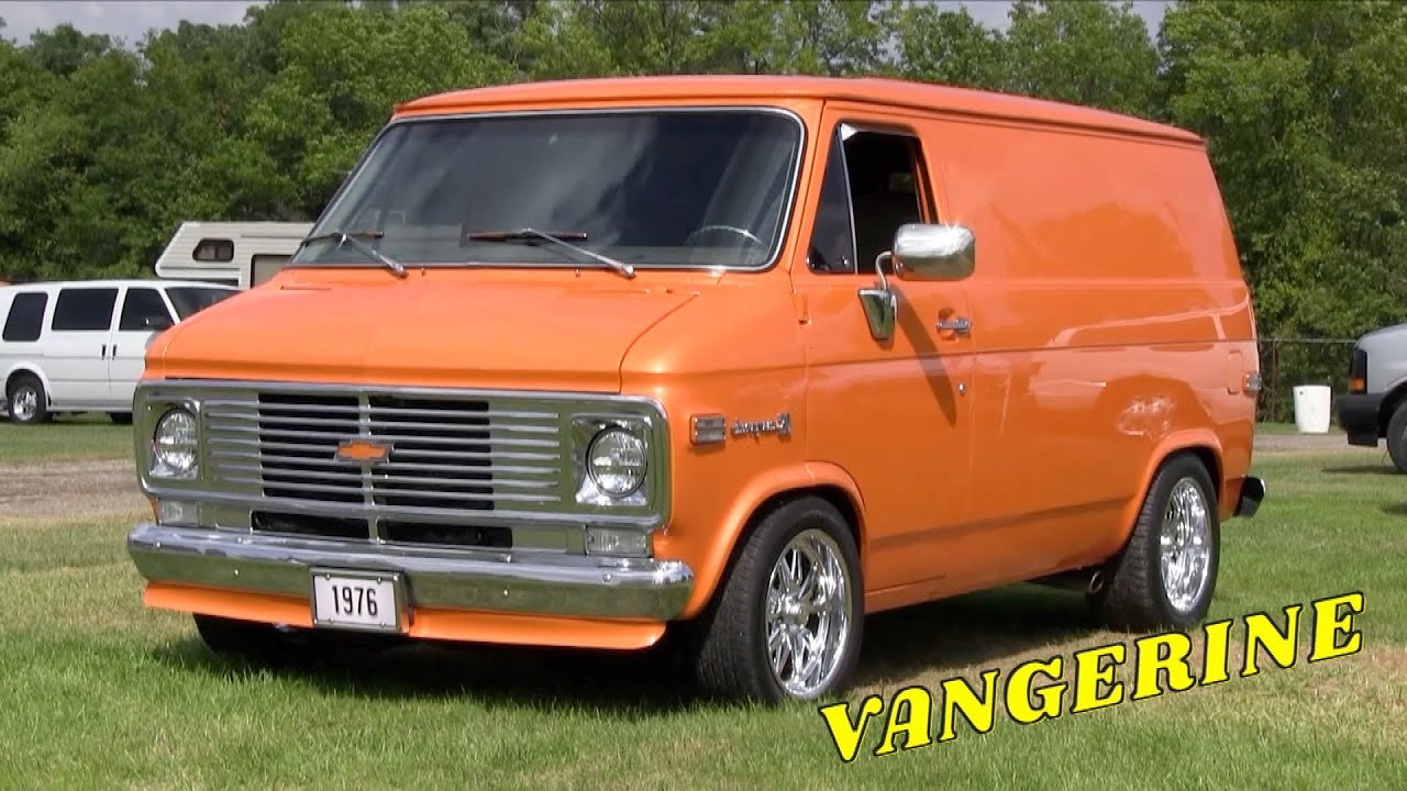 VANGERINE. 1976 Custom Chevy Van. The Whole Crazy Story.