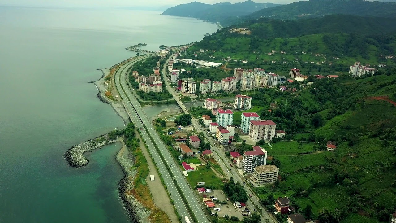 Rize Fındıklı Merkez Drone Çekimi