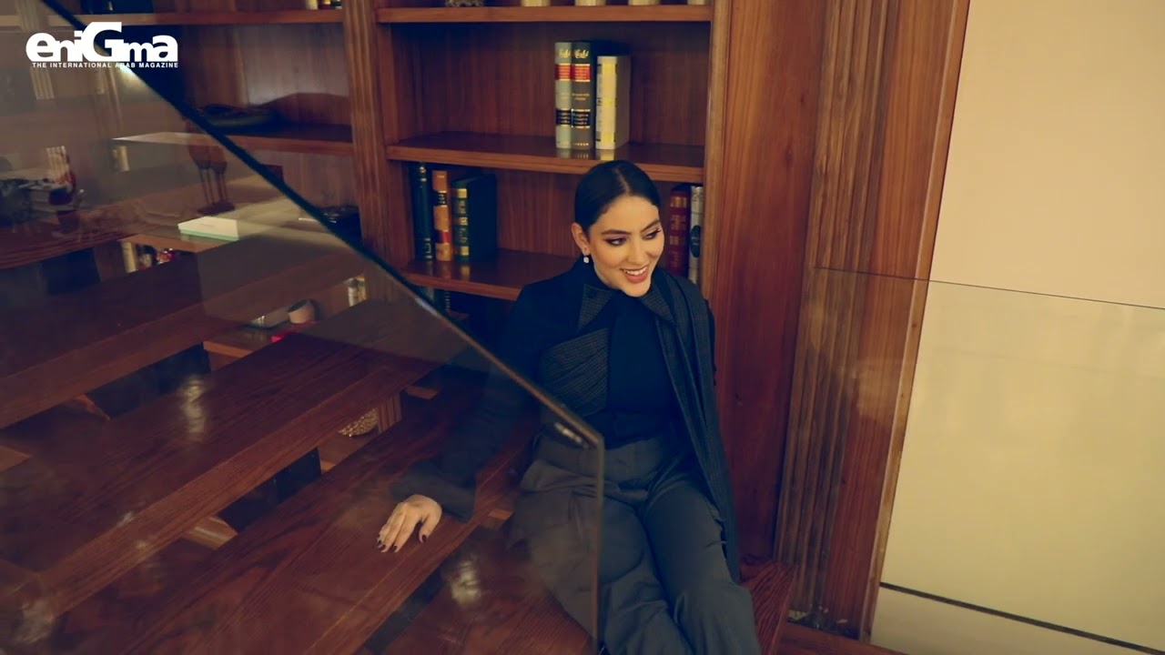 NOUR MORSHEDY - ENIGMA&rsquo;S MARCH COVER SHOOT (BEHIND THE SECENES)