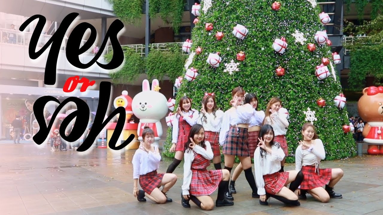 [KPOP IN PUBLIC CHALLENGE] MERRY XMAS!!🎄 TWICE 'YES OR YES' Cover by KEYME from TAIWAN (ft.Queenie)