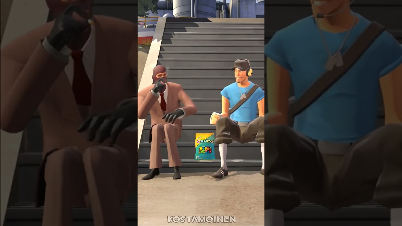 Моя первая анимация в SFM #sfm #shorts #анимация #tf2
