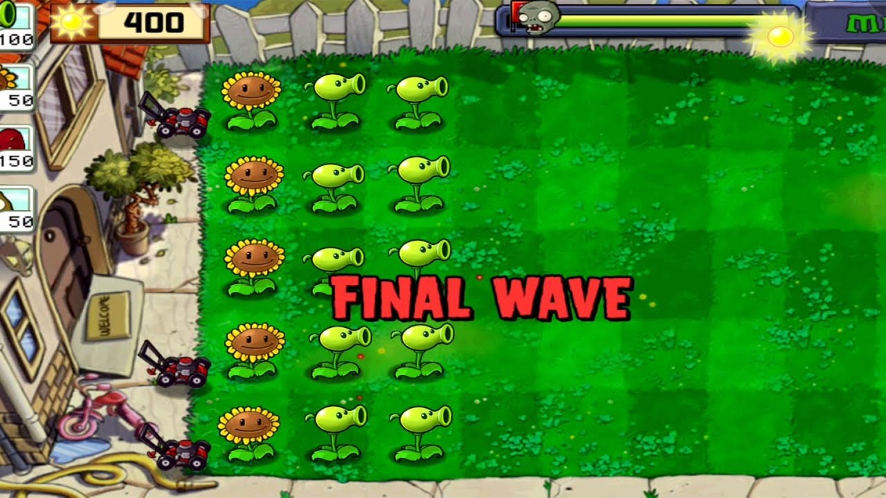 PLANTS VS ZOMBIE GAMEPLAY PART 1 NOSTALGIA GAME ZAMAN DULU