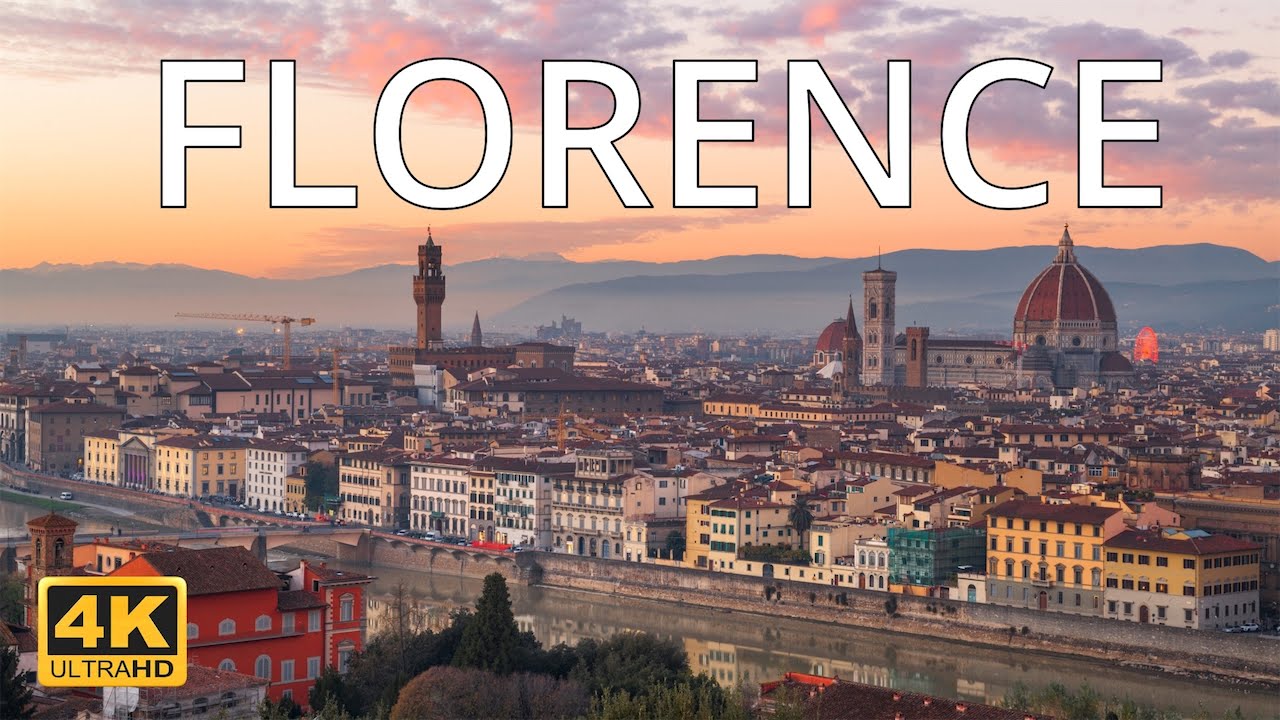 Florence, Italy 🇮🇹 | 4K Drone Footage