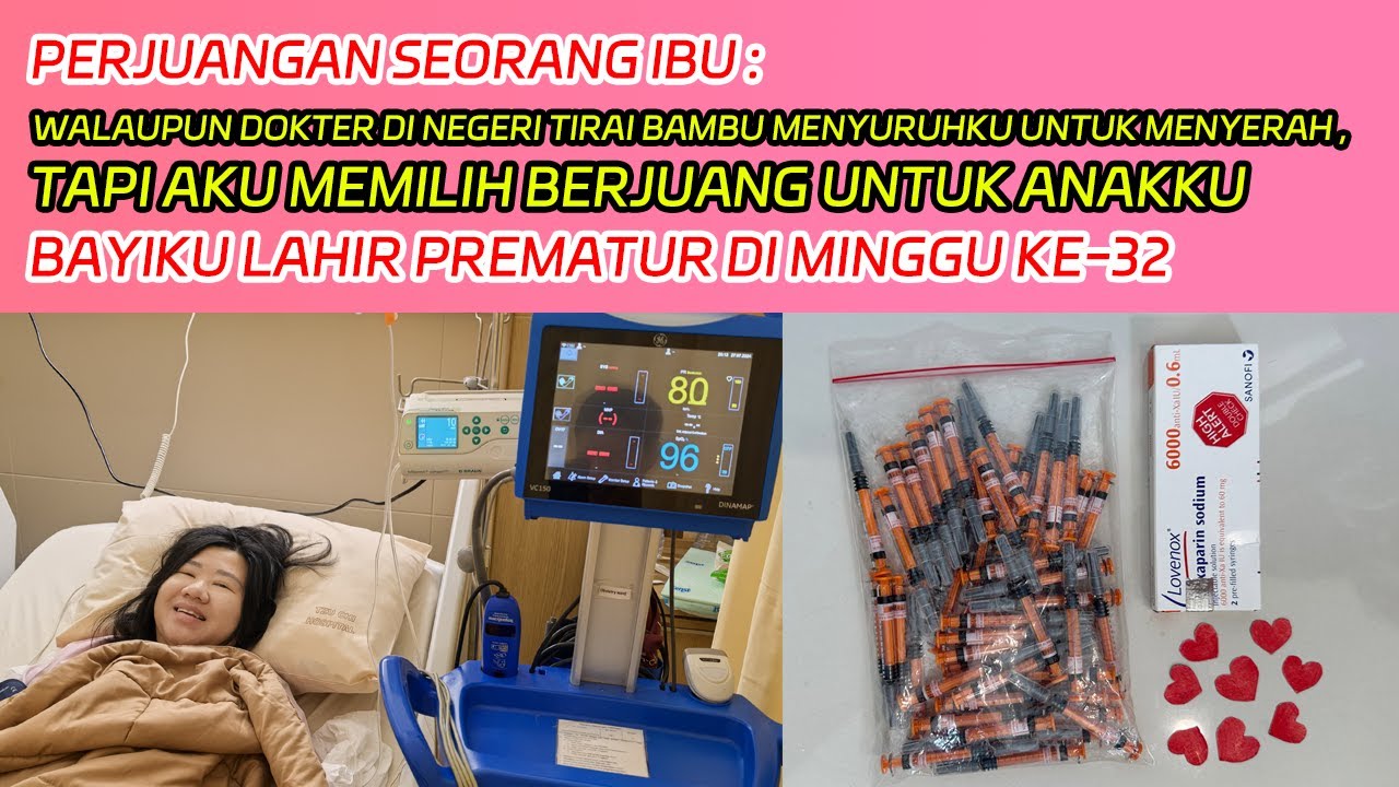 KANDUNGANKU BERANGSUR MEMBAIK SELAMA DIINDONESIA, TAPI SAYANGNYA ANAKKU HARUS DILAHIRKAN LEBIH AWAL.