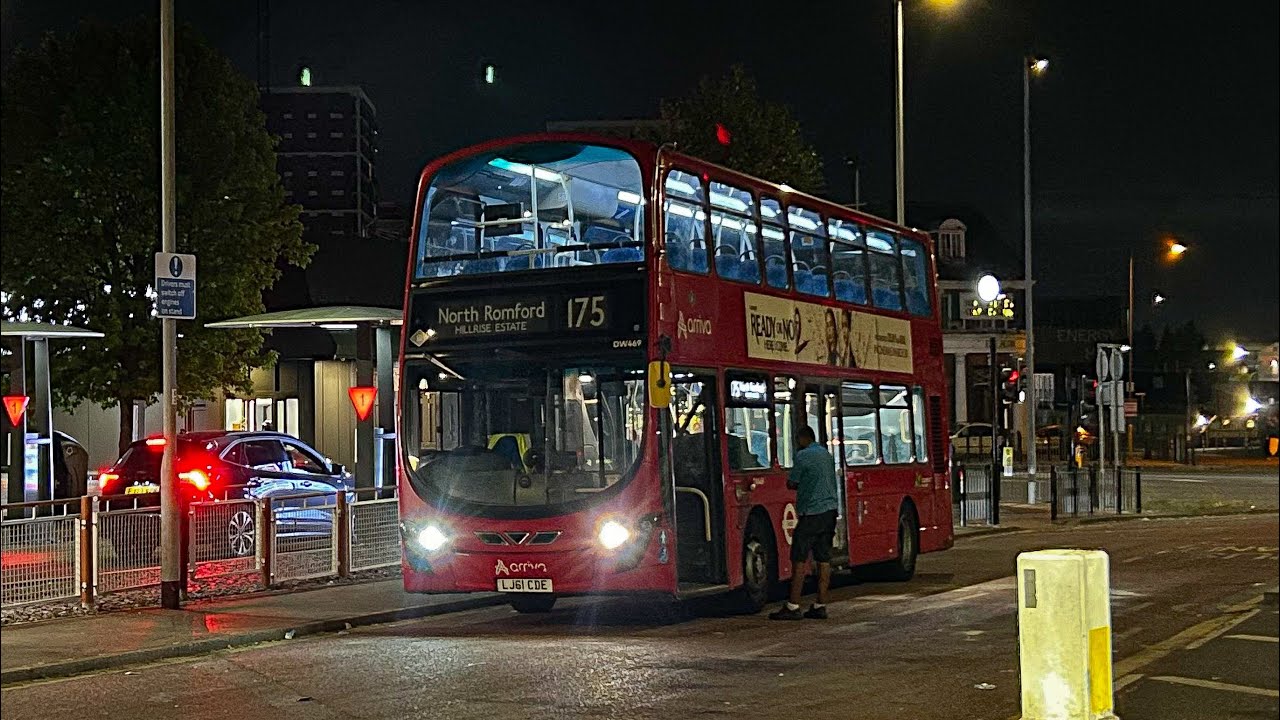 Arriva London North - Wright Pulsar Gemini 2 VDL DB300 on Route 175 (DW469 - LJ61CDE)