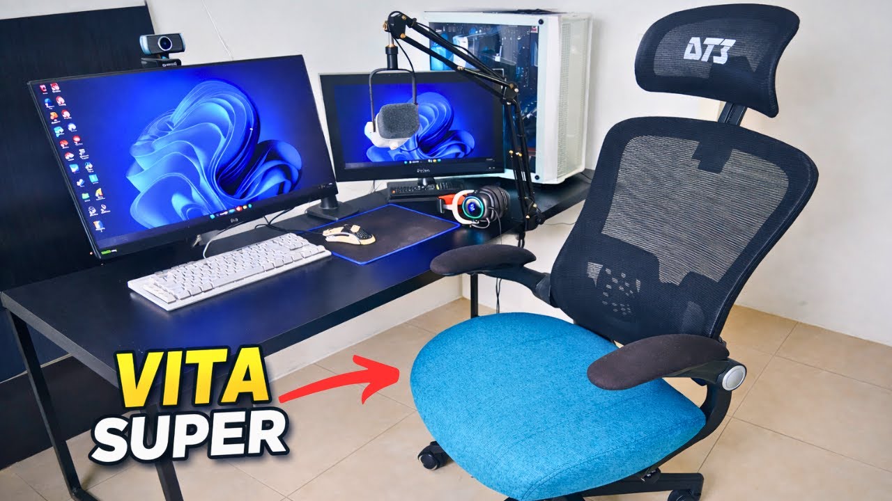 Mudou Meu Setup! Review da Cadeira DT3 Vita Super