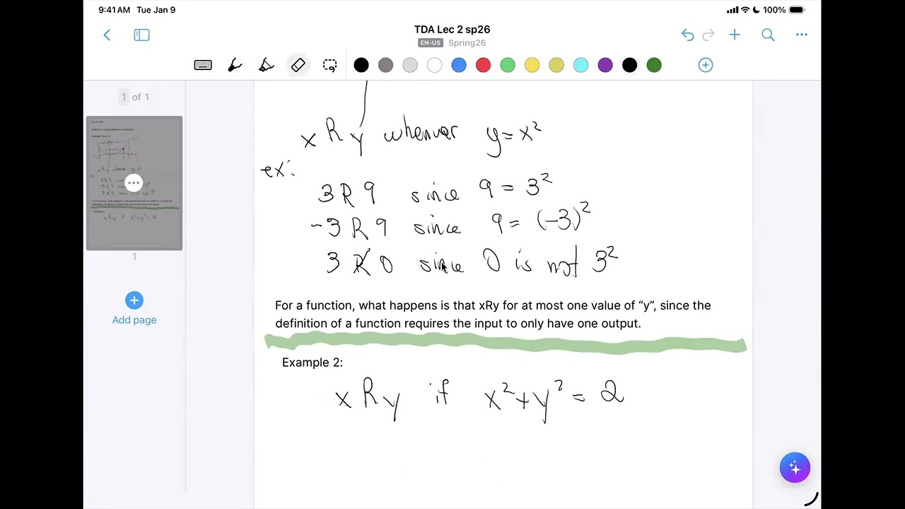Lec 2 Equivalence relations and clustering
