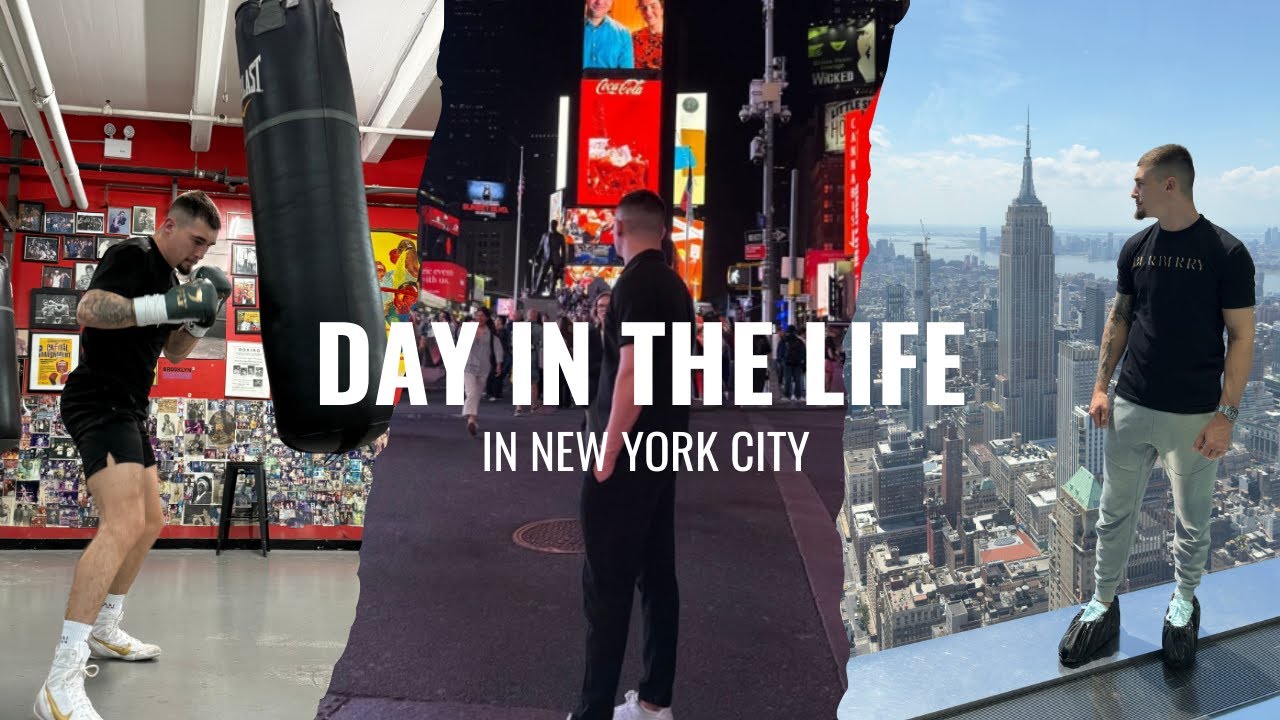 A Day in the Life: Professional Boxer | New York Vlog