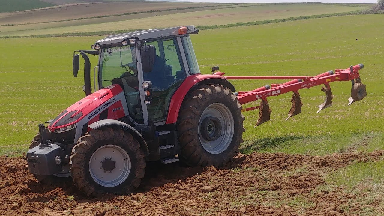 Massey Ferguson 5 s 135 Nadas Ünlü 5/14 Numara Yaylı Pulluk