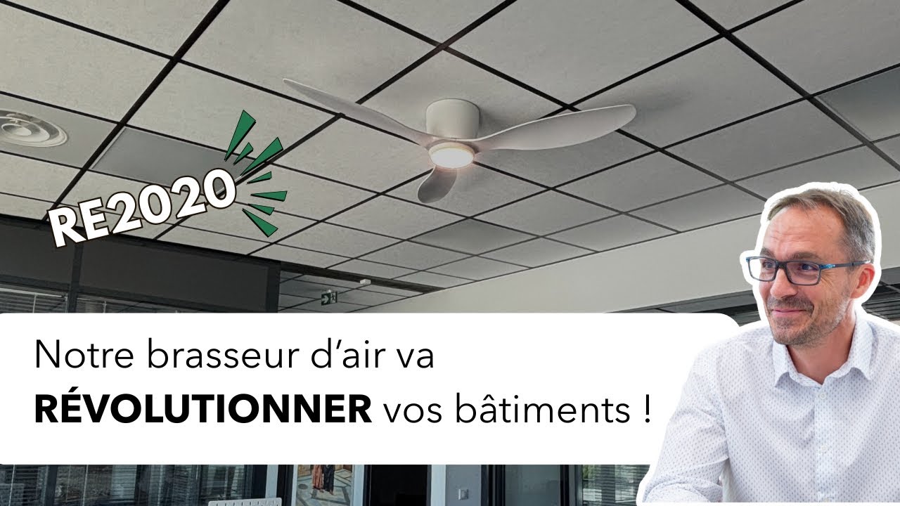 Comment installer un brasseur d’air plafond ? [Résistex-AUREA]