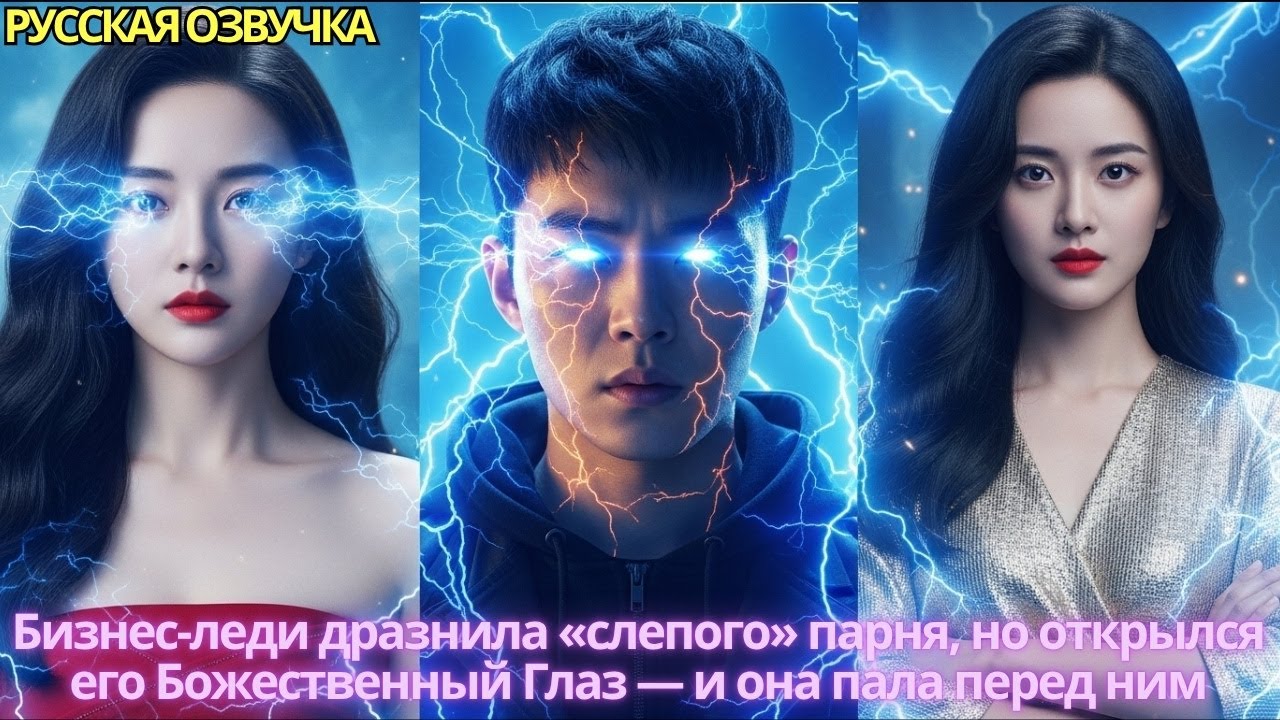 Бизнес-леди дразнила «слепого» парня, но открылся его Божественный Глаз — и она пала перед ним