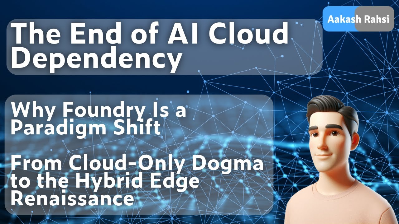 The End of AI Cloud Dependency: Why Memory-Origin AI Foundry Is the Future of Security
